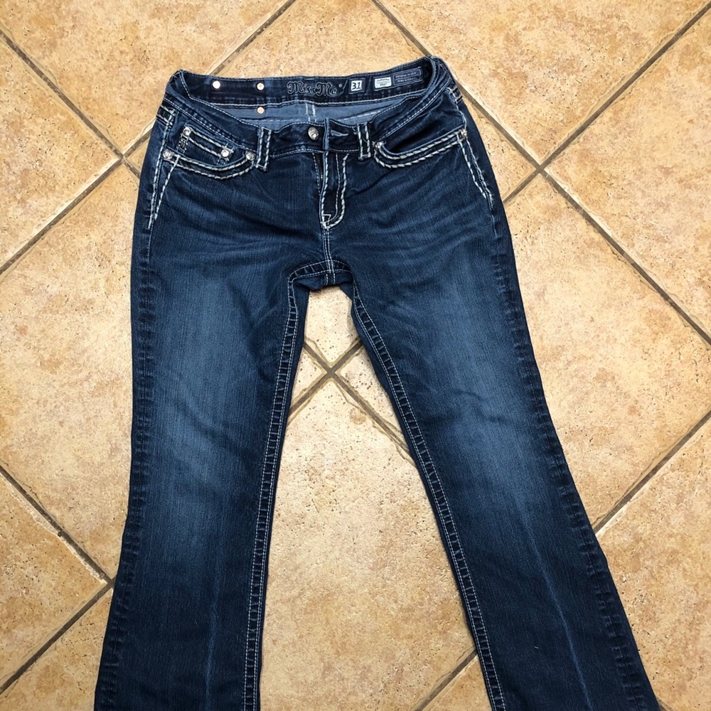 Miss Me jeans size 31 32” inseam